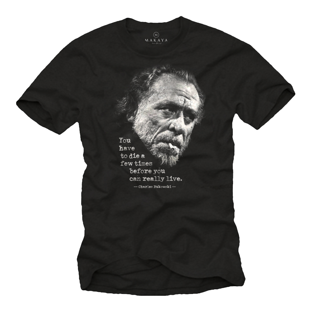 Men's T-shirt - Bukowski design