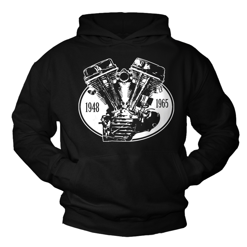 Biker Hoodie - V2 Motor 