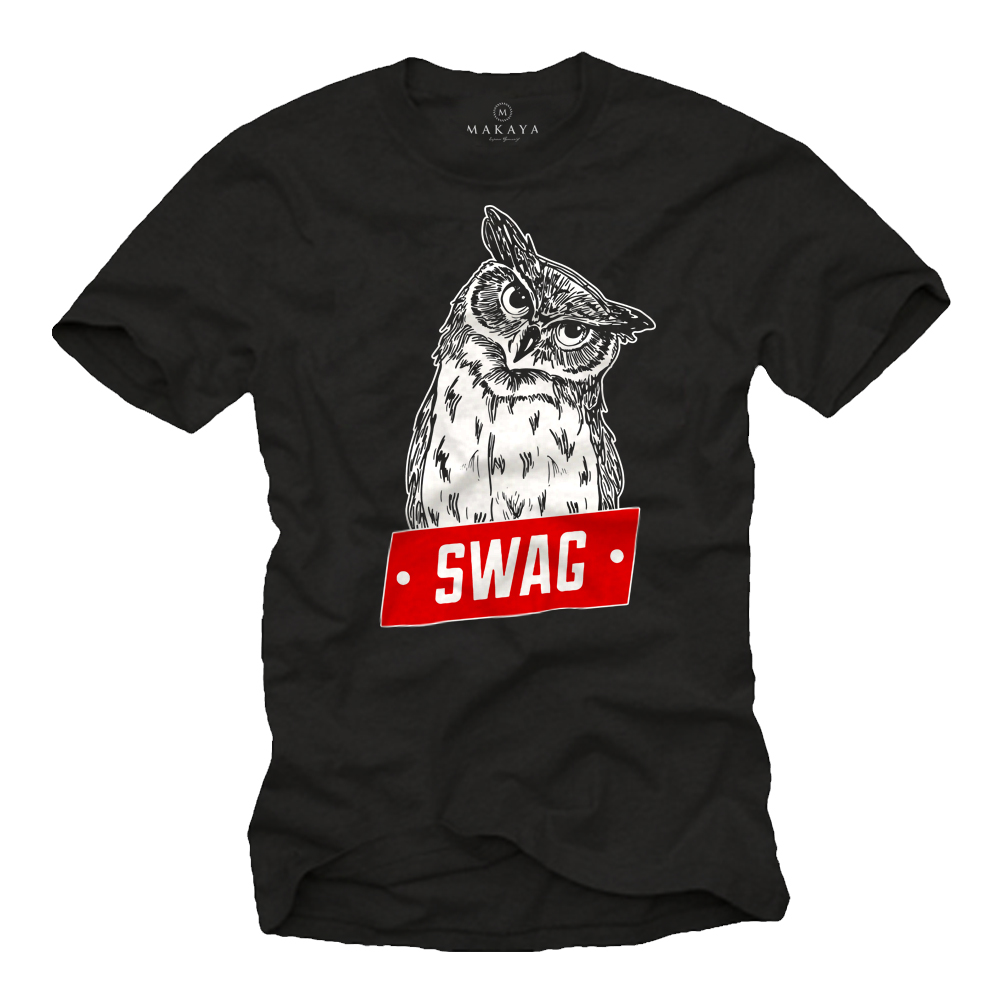 Owl T-Shirt Men - Swag