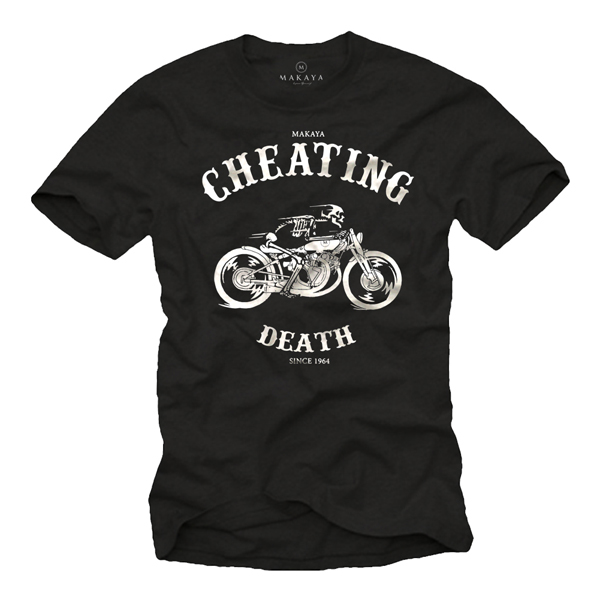 Rocker T-Shirt Herren - Cheating Death