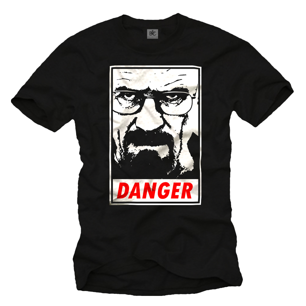Herren T-Shirt - Danger