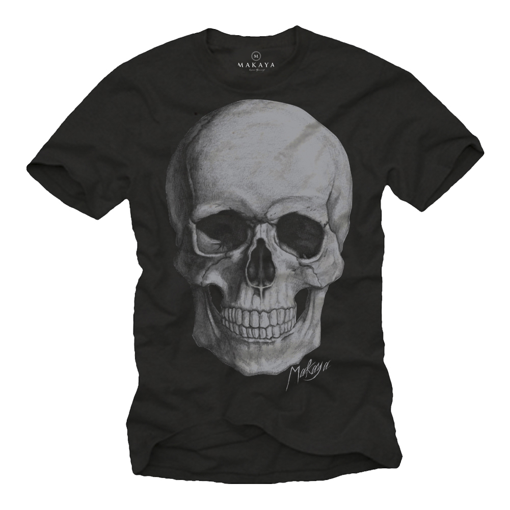 Totenkopf T-Shirt für Herren