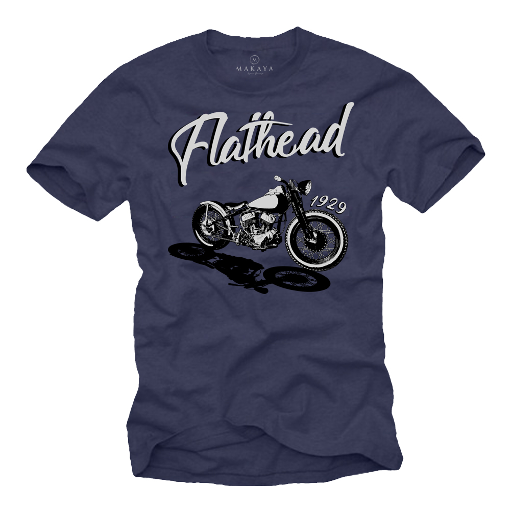 Vintage Motorcycle T-Shirt Herren - 1929