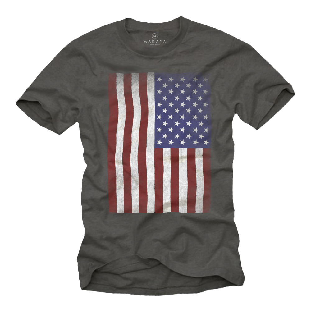 T-Shirt USA Flagge Herren