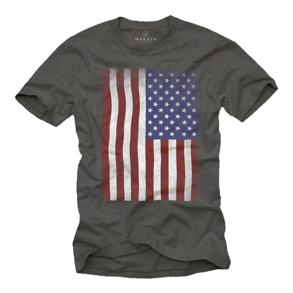 T-Shirt USA Flag Men