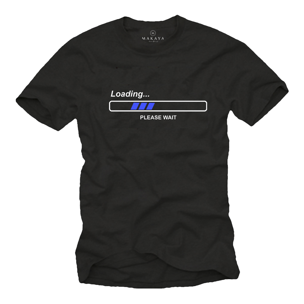 Nerd T-Shirt für Informatiker - Loading Please Wait