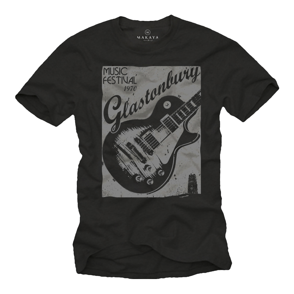 Band T-Shirt Herren - Glastonbury
