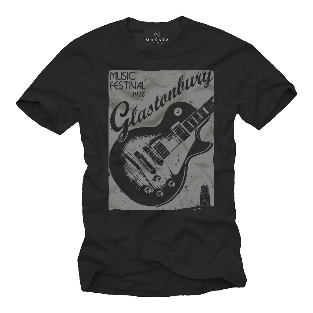 Band T-Shirt Men - Glastonbury