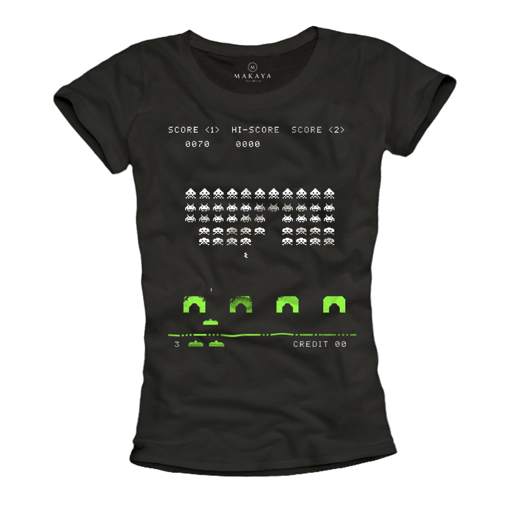 Damen T-Shirt - Space Invaders