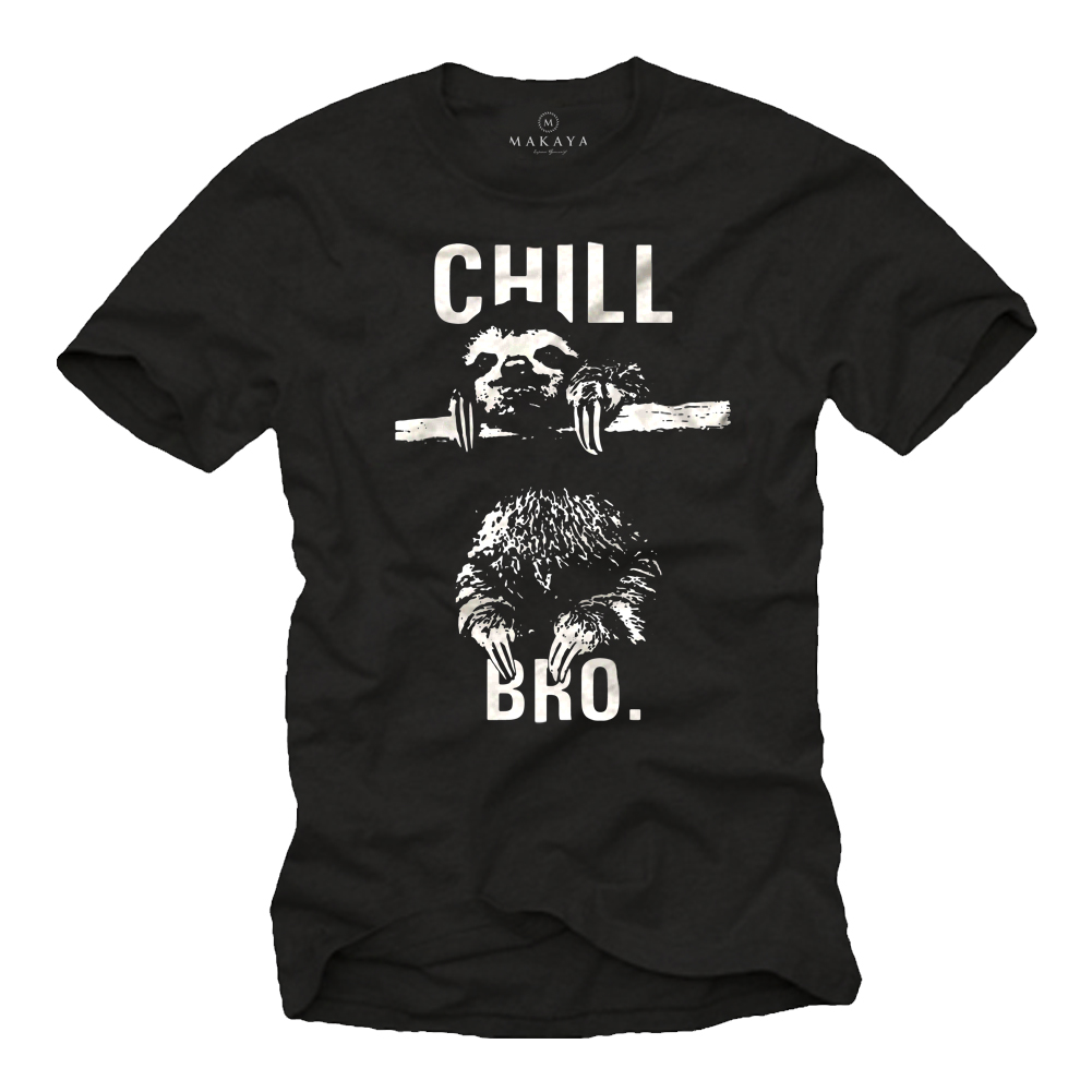 Herren T-Shirt - Chill Bro Motiv