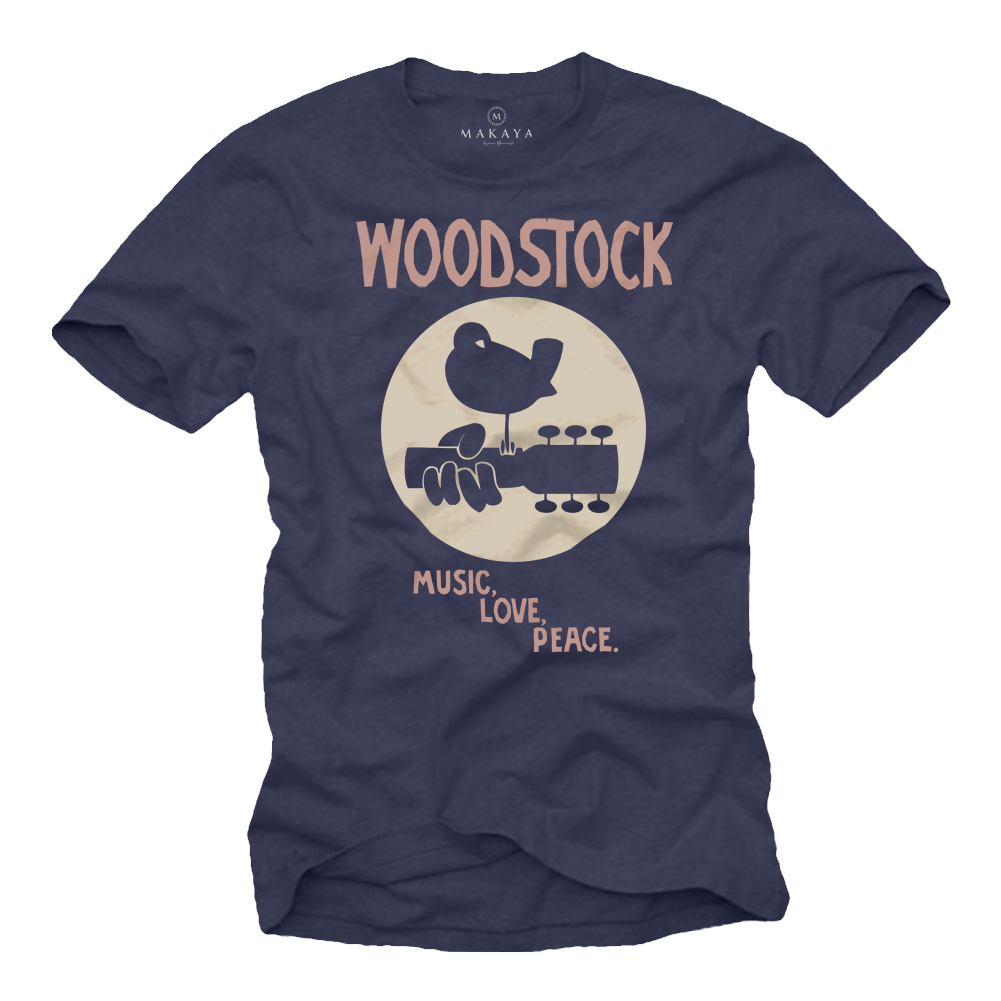 Woodstock T-Shirt Herren - Vintage Original 
