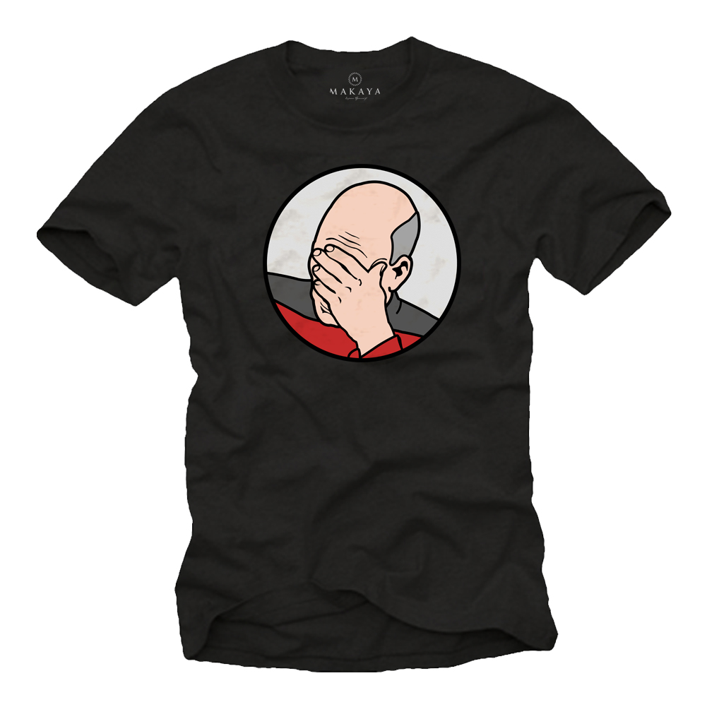 Picard Facepalm T-Shirt Herren