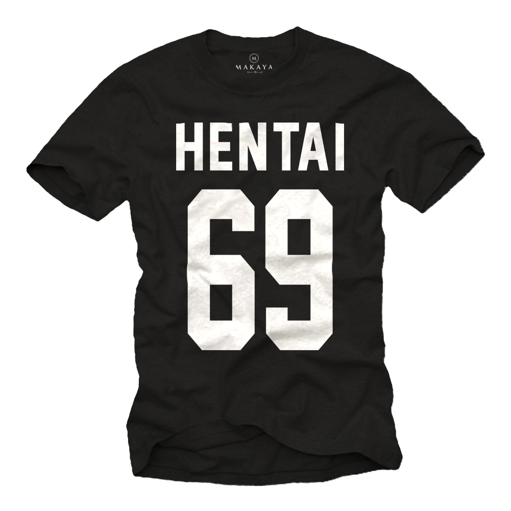 Anime T-Shirt Herren - Hentai 69