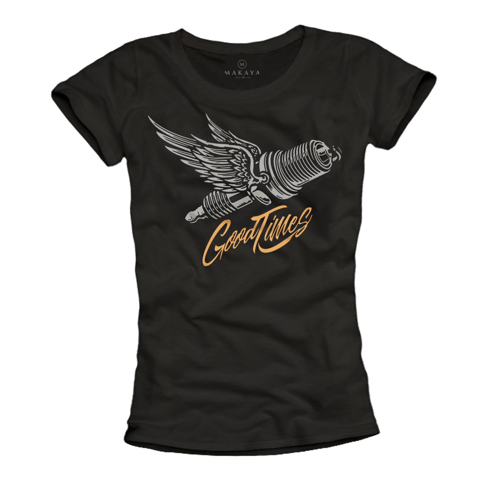 Motorrad T-Shirt für Frauen