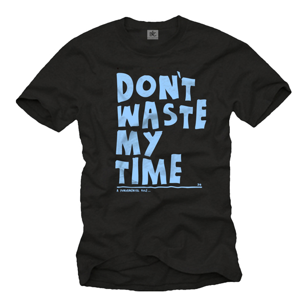 Herren T-Shirt - Dont waste....