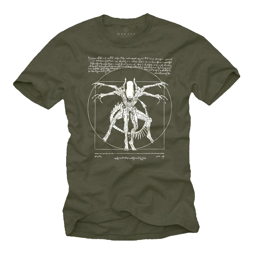 Men's T-Shirt - Alien da Vinci