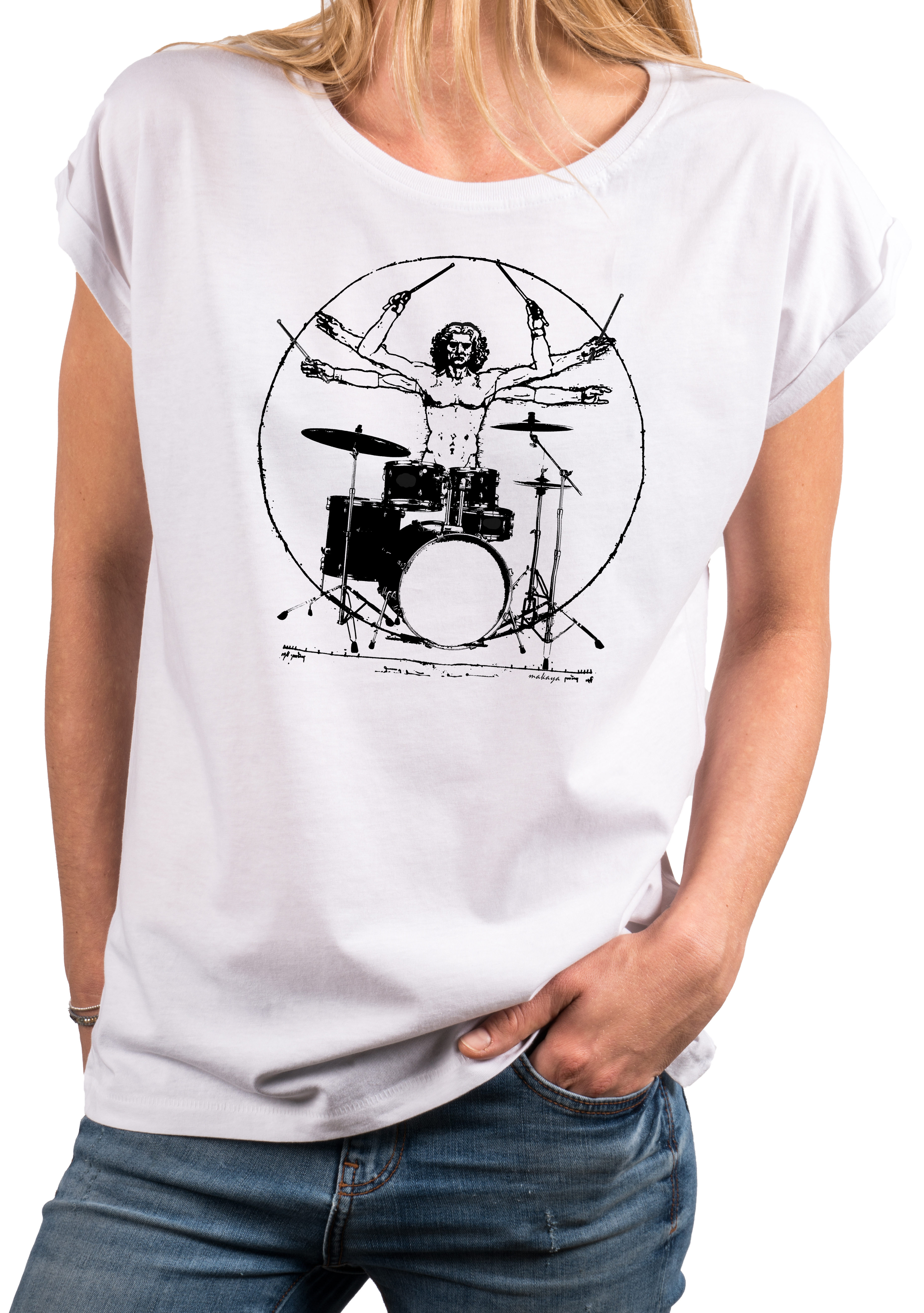 Rock Shirt Damen - Drummer