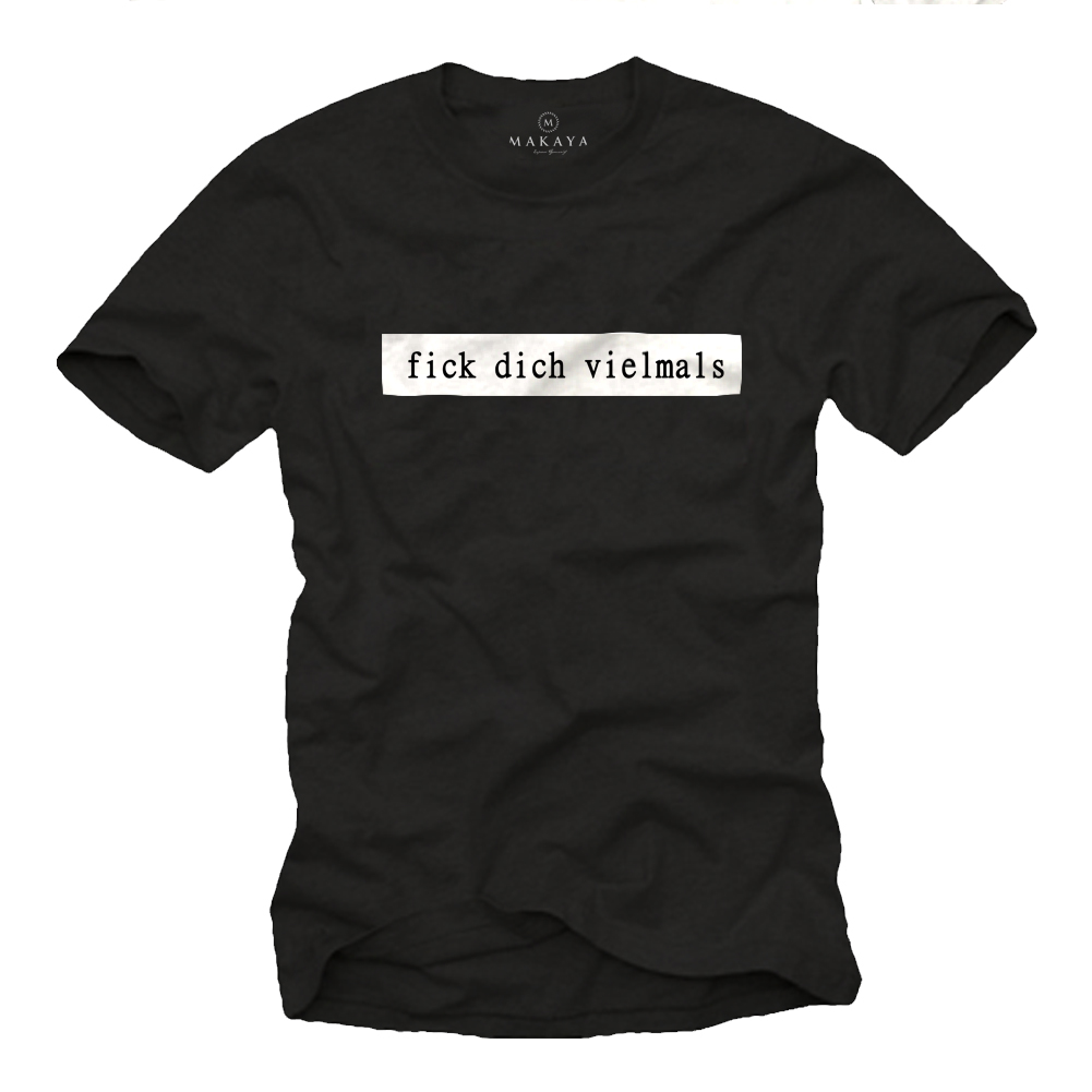 Men's T-Shirt Cool Sayings - Fuck You Many Times