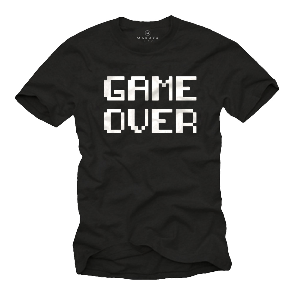 Admin T-Shirt für Informatiker - Gamer Over 