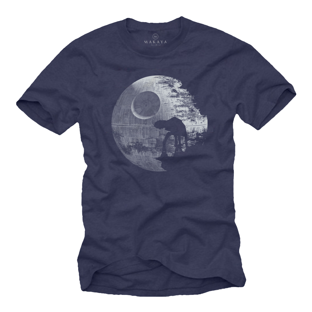 Vintage Gaming T-Shirt Men - Death Star