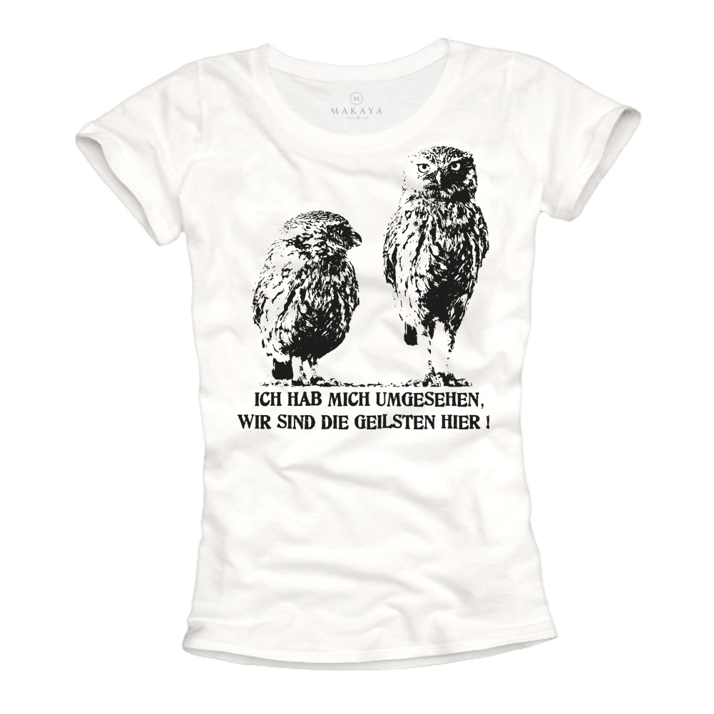 Womens T-Shirt - Owl T-Shirt