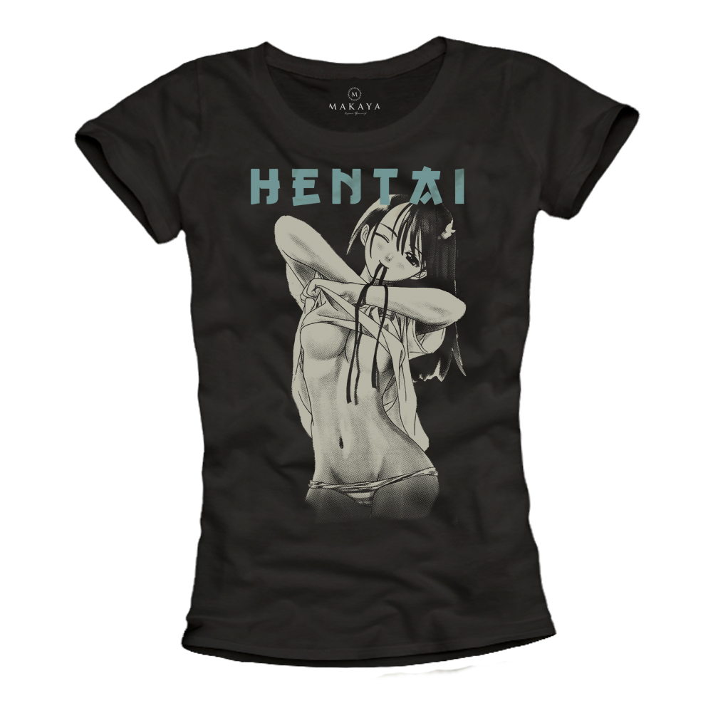 Damen T-Shirt - Hentai Manga