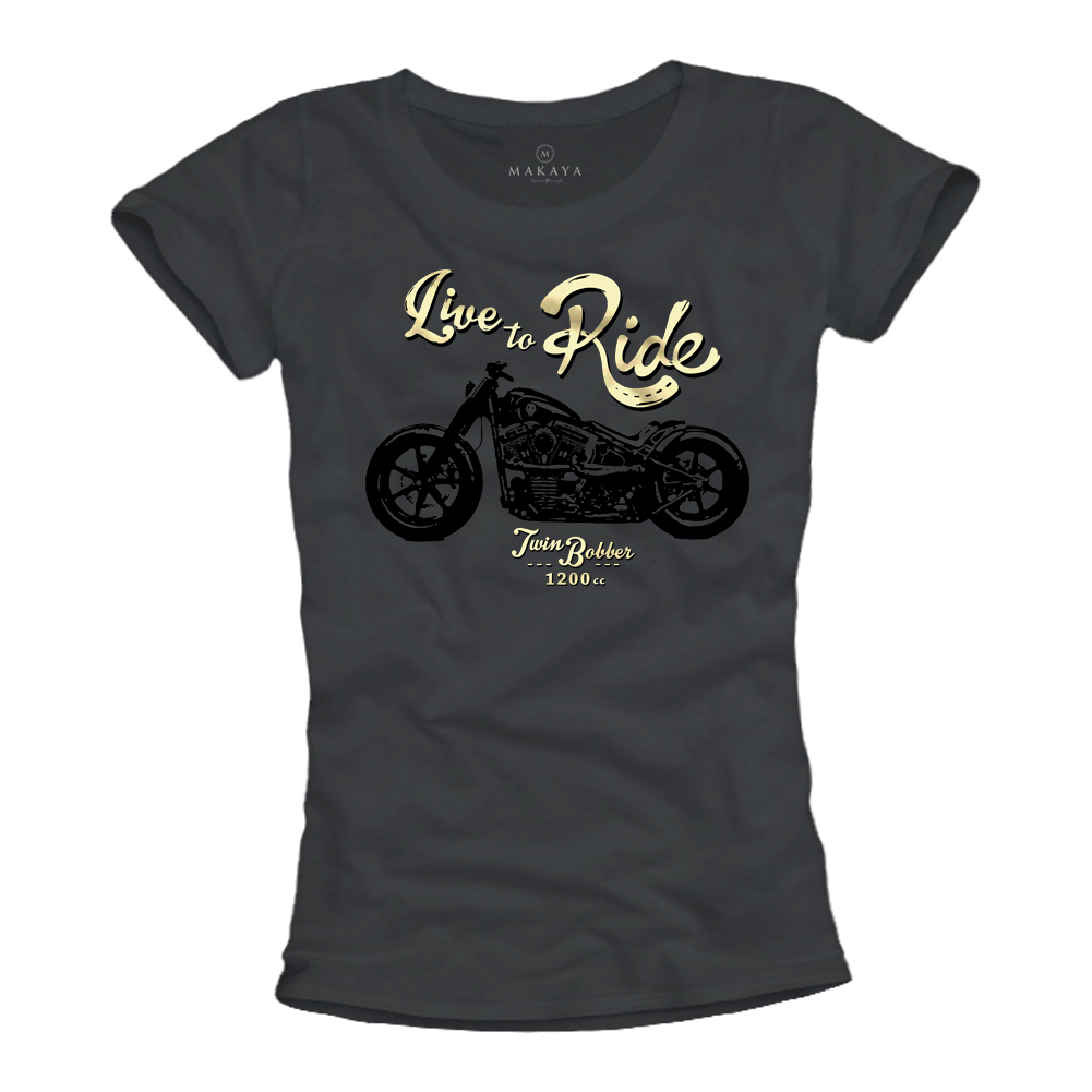 Womens T-Shirt - Life to Ride