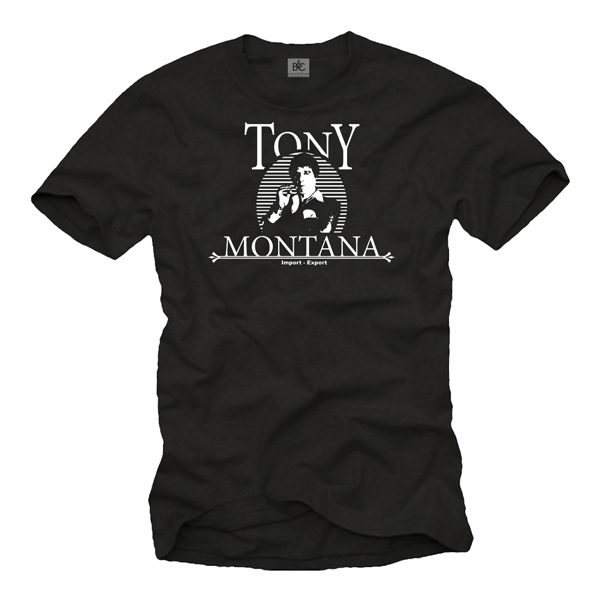 Herren T-Shirt - Tony Montana