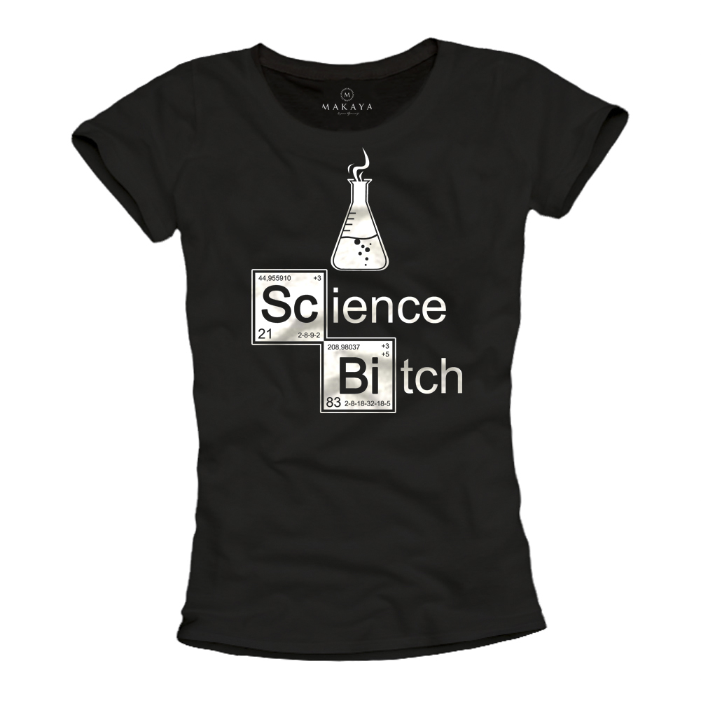 Womens T-Shirt - Science Bitch