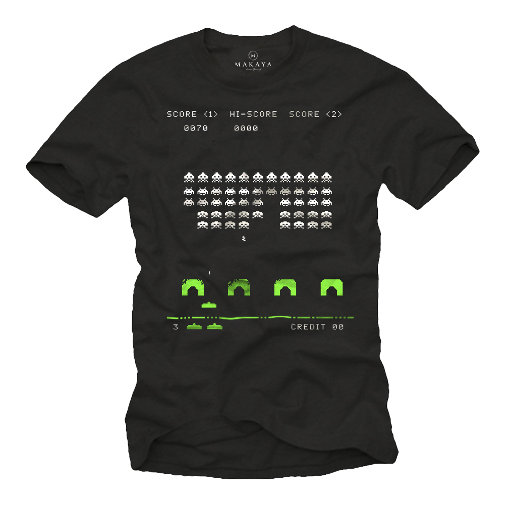 Herren T-Shirt - Space Invaders