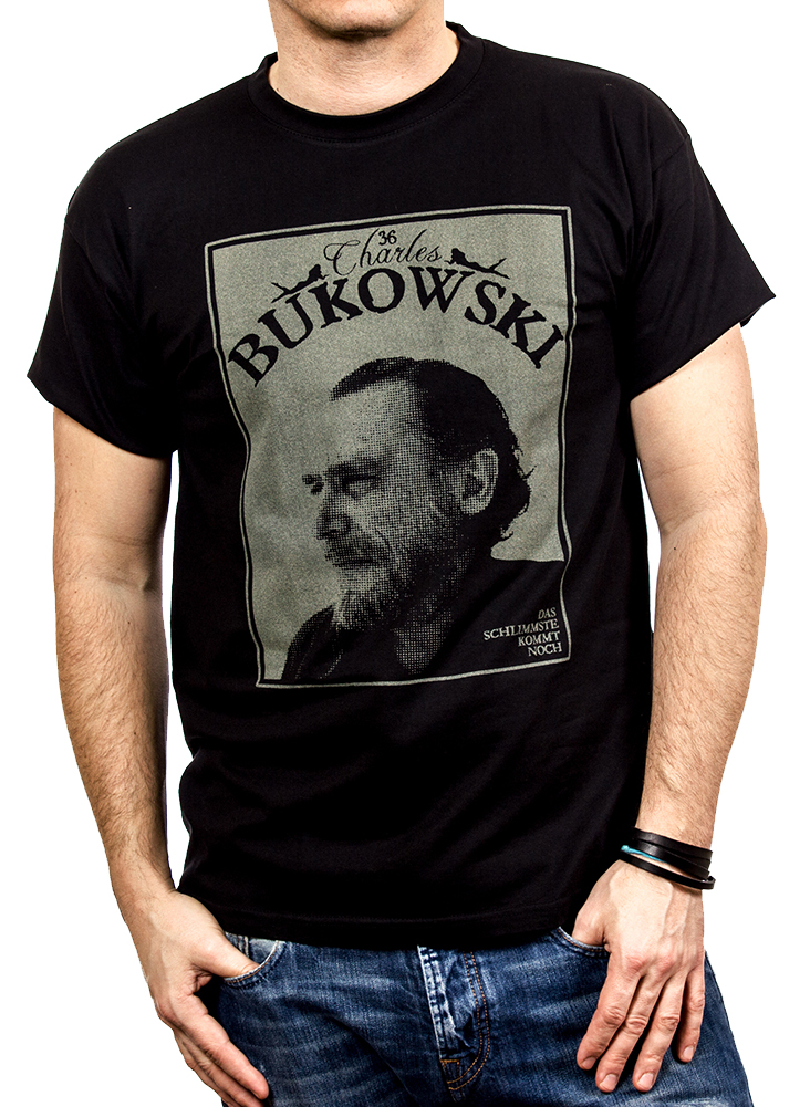 Herren T-Shirt - Charles Bukowski
