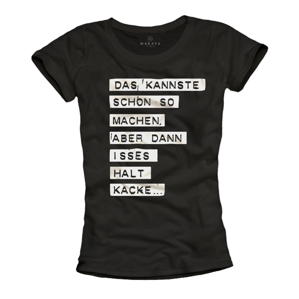 Womens T-Shirt - Funny Slogan