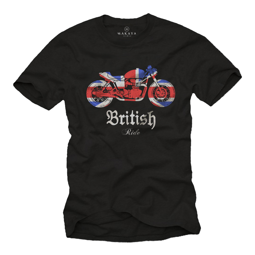 Biker T-Shirt Men - British Ride