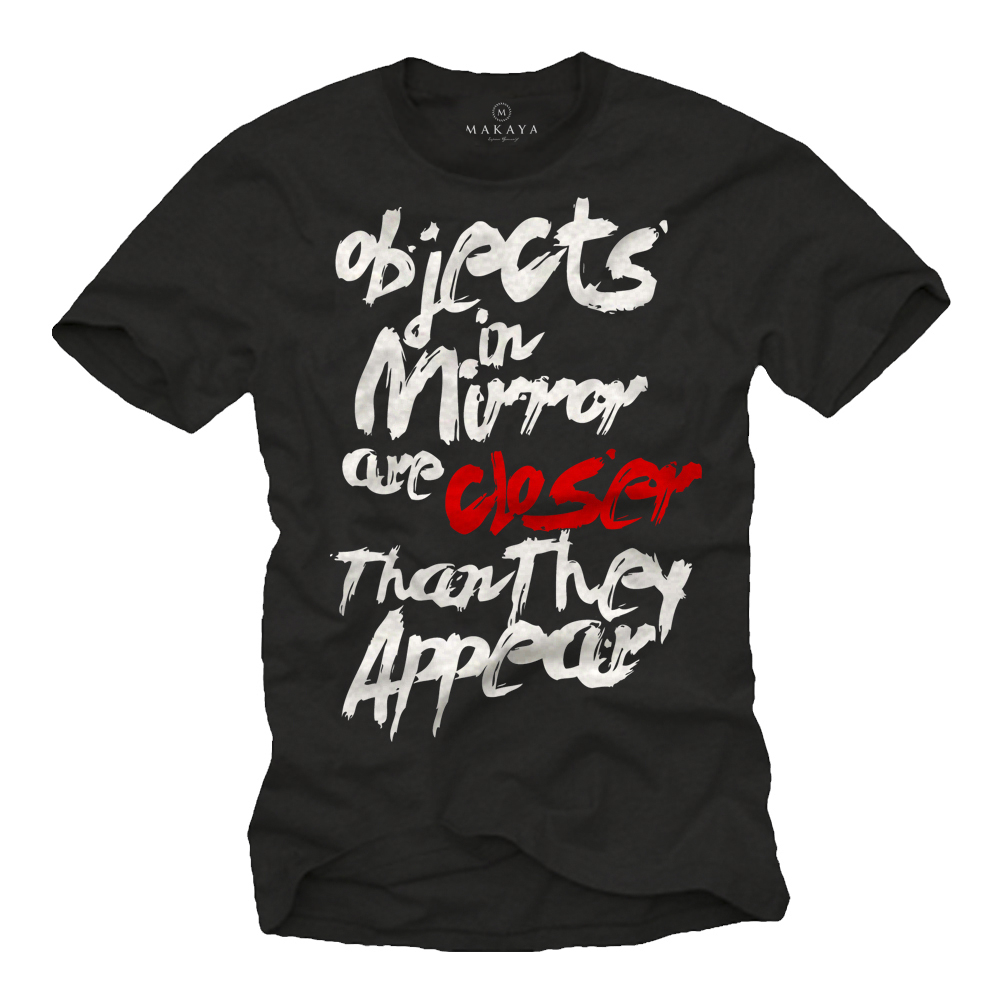 Musik T-Shirt für Männer - Ojects in Mirror