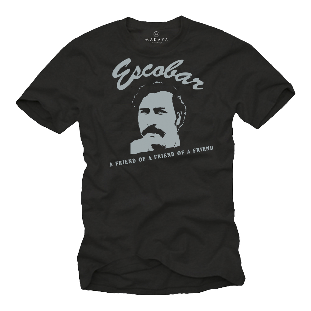 Pablo Escobar T-Shirt Design für Herren 