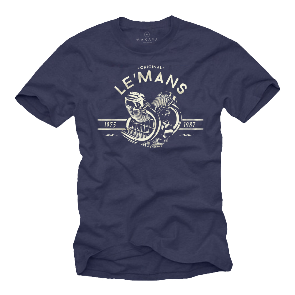 Herren T-Shirt für Motorradfahrer - Le Mans  