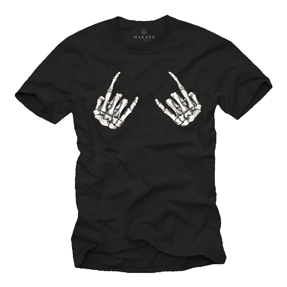 Heavy Metal T-Shirt Men - Rock Hands